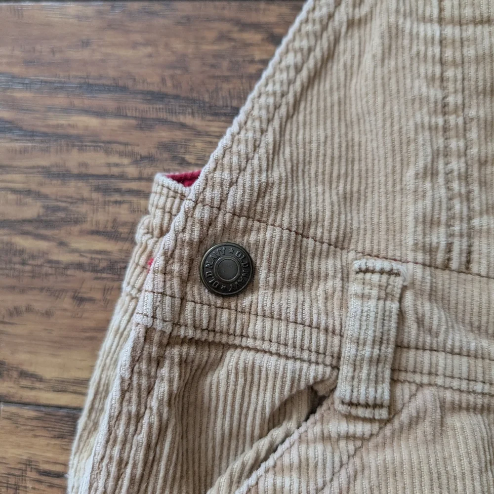 $ Vintage Old‎ Navy Tan Corduroy Overalls